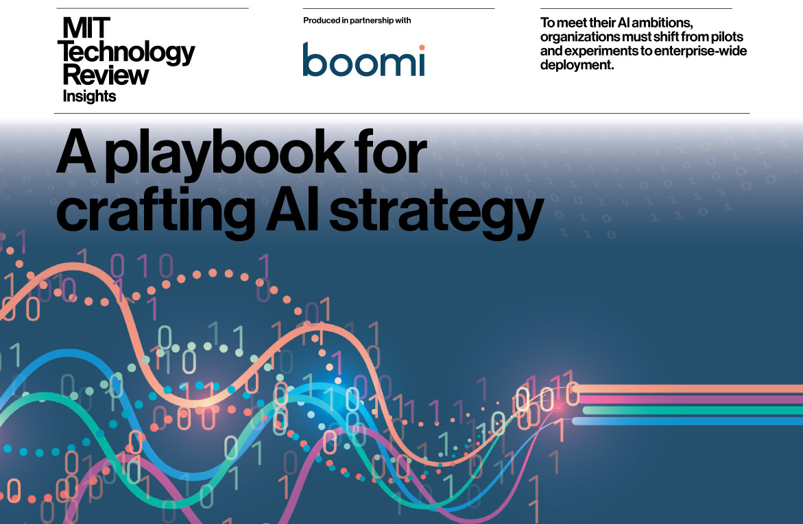 A playbook for crafting AI strategy